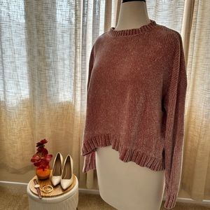 Missimo Pink Oversized Sweater, Size XS